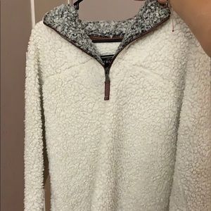 ivory true grit pullover